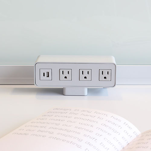 Presa di corrente - POWER QUBE - Teknion - informatica / USB / quadrupla