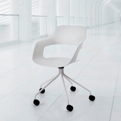 Sedia visitatore contemporanea - WILKHAHN OCCO - Teknion - da interno / in metallo / in plastica