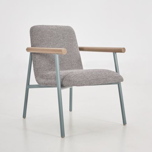 Sedia contemporanea - ROUTES - Teknion - da interno / in tessuto / con supporto in acciaio