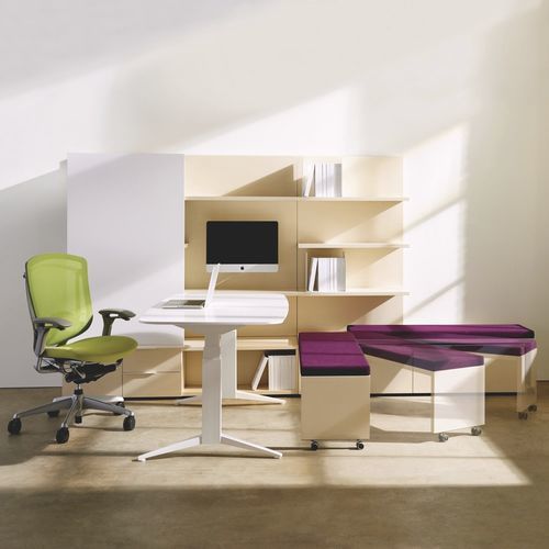 Mensola - JOURNAL - Teknion - contemporaneo / in legno / per ufficio