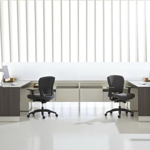 Poltrona da ufficio contemporanea - SAVERA - Teknion - in tessuto / reclinabile / con schienale alto