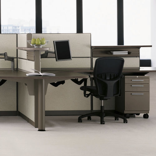 Poltrona da ufficio contemporanea - T-3 - Teknion - in rete / reclinabile / ad altezza regolabile