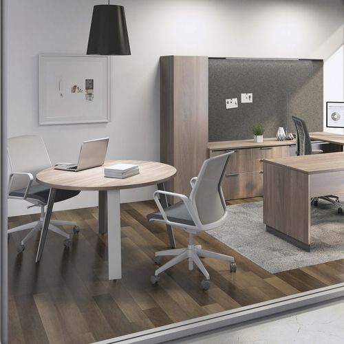 Sedia da ufficio contemporanea - JUST-US - Teknion - da interno / in tessuto / imbottita