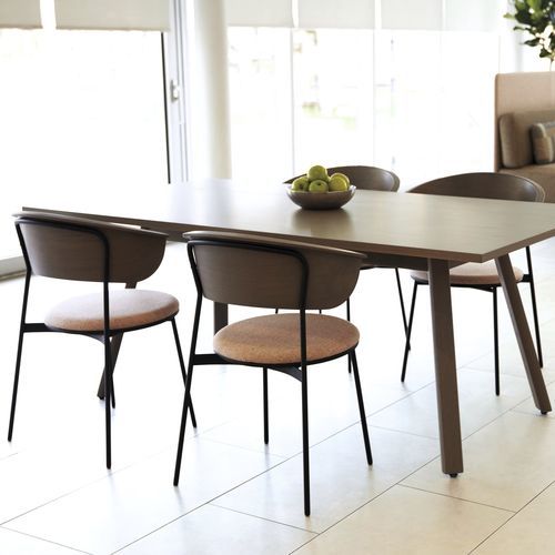 Sedia contemporanea - NORTH 56 - Teknion - da interno / in metallo / con supporto in metallo
