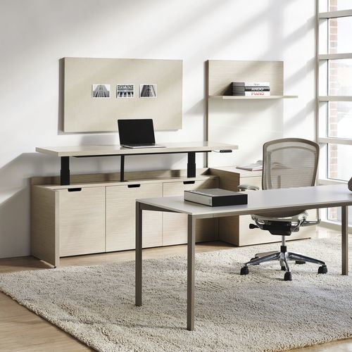 Armadio classificatore basso - DOSSIER  - Teknion - in legno / con cassetti / contemporaneo