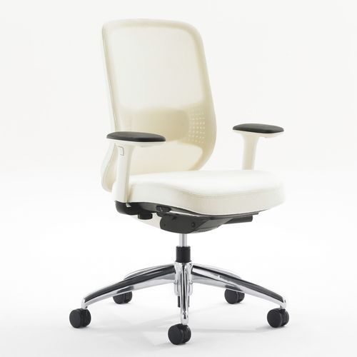 Poltrona da ufficio contemporanea - PROJEK - Teknion - in rete / ad altezza regolabile / contract