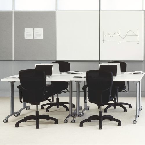 Tavolo per corsi di formazione contemporaneo - EXPANSION  - Teknion - in metallo / in rovere / in laminato