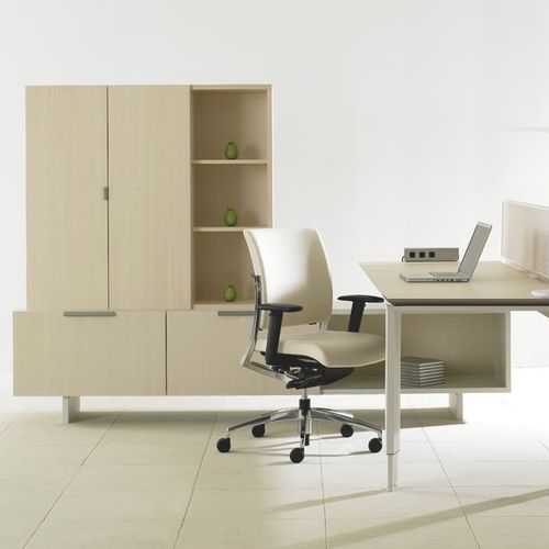 Armadio classificatore basso - DISTRICT - Teknion - alto / in legno / in alluminio