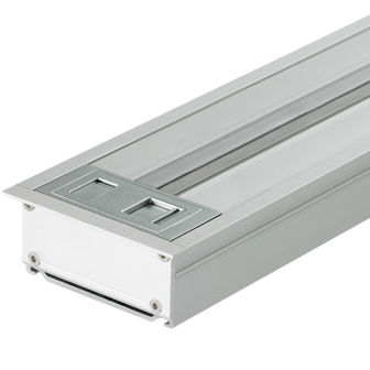 Canalina di cablaggio in alluminio - RH2 - Eubiq - a muro / professionale