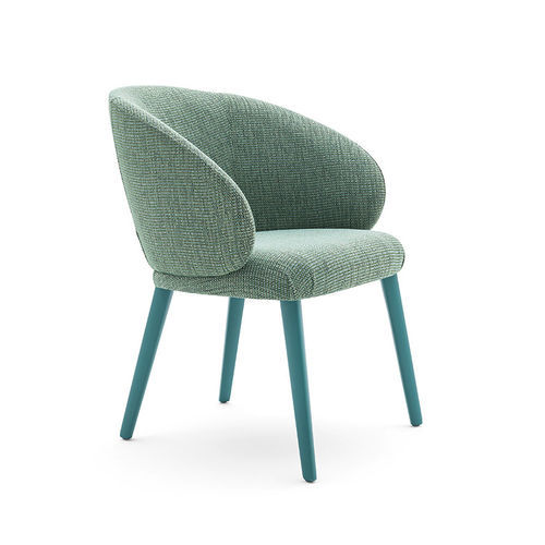 Sedia contemporanea - LILY 04531 - Montbel - da interno / in tessuto / in pelle