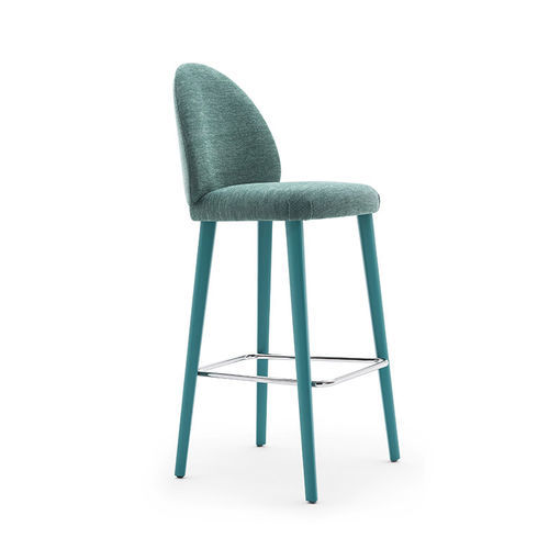 Sedia alta contemporanea - LILY 04581 - Montbel - da interno / in tessuto / in pelle