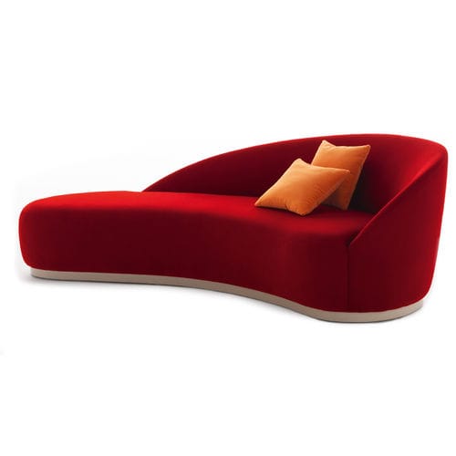 Dormeuse contemporanea - EUFORIA SYSTEM  - Montbel - in tessuto / in pelle / contract