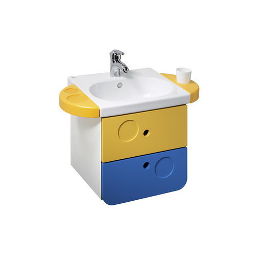 Mobile lavabo sospeso - WCKIDS - Sanindusa - in MDF / contemporaneo / senza ante