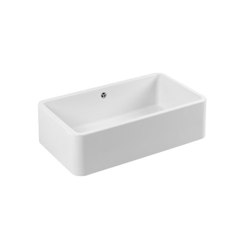 Lavello a 1 vasca - FARMHOUSE  - Sanindusa - senza gocciolatoio / in ceramica / sottotop