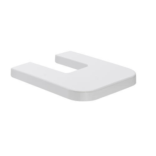 Copribidet antibatterico - ADVANCE  - Sanindusa - in plastica / nero / bianco