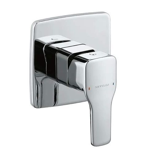 Miscelatore da doccia - ADVANCE  - Sanindusa - da parete / in ottone / in Zamak