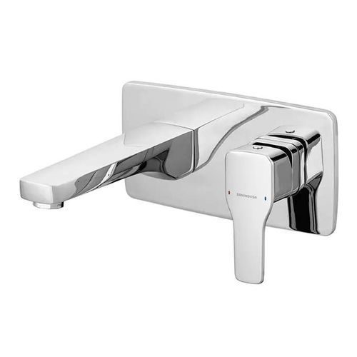 Miscelatore per lavabo - ADVANCE  - Sanindusa - da parete / in ottone / in Zamak