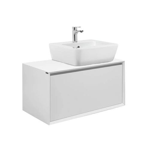 Mobile lavabo sospeso - VIEW  - Sanindusa - in MDF / contemporaneo / senza ante