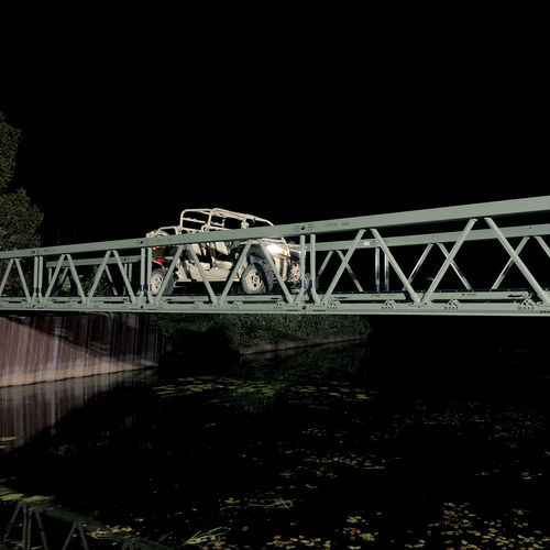 Ponte in alluminio - MAADI Group - ad arco / modulare / mobile