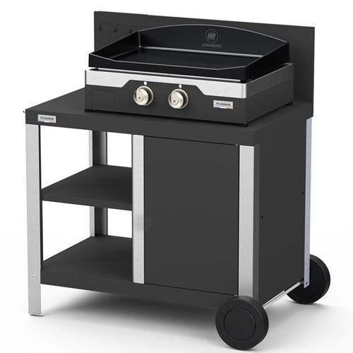 Plancha da giardino - ALLURE DUO EDITION 260 - Le Marquier - elettrica / da terra