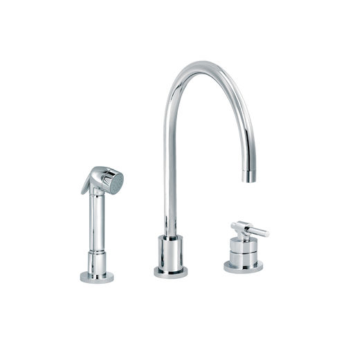 Miscelatore da appoggio - 4527.11.28 - rvb - meccanico / in metallo cromato / in ceramica