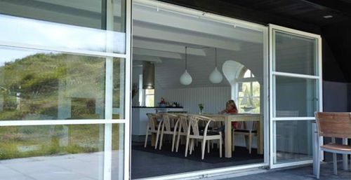 Vetrata scorrevole - 200  - VELFAC - in alluminio / a doppi vetri / di sicurezza