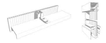Pannello in policarbonato per facciata continua - PC 2600-10-4-U - Rodeca GmbH