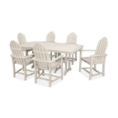 Set tavolo e sedia contemporaneo - Cape Cod - Trex Inc. - da esterno / in composito / rettangolare