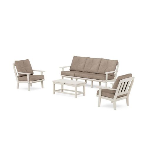Set lounge da giardino contemporaneo - Cape Cod - Trex Inc. - in tessuto / in composito / per uso residenziale