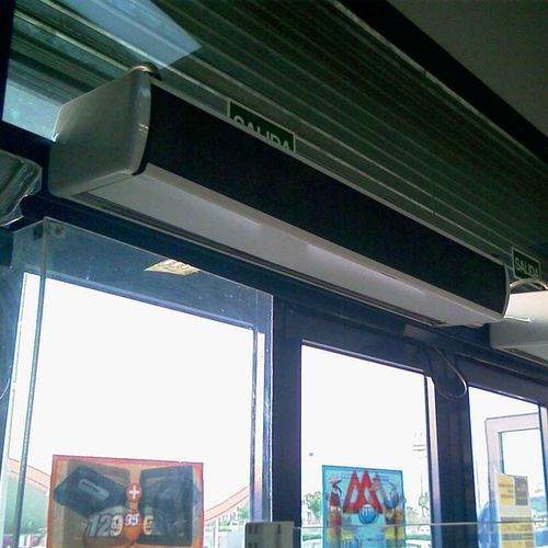 Barriera d'aria a muro - OPTIMA - airtecnics - da soffitto / professionale / industriale