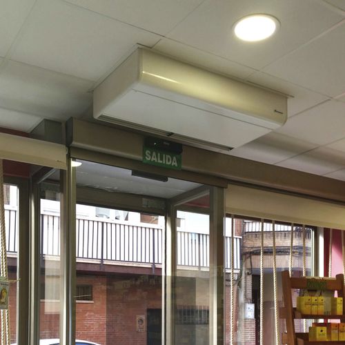 Barriera d'aria da soffitto - SMART - airtecnics - a muro / industriale / professionale