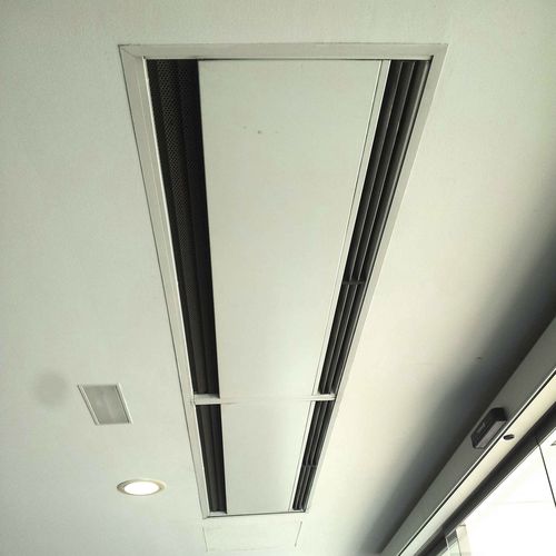 Barriera d'aria a pavimento - DAM - airtecnics - da soffitto / industriale / professionale