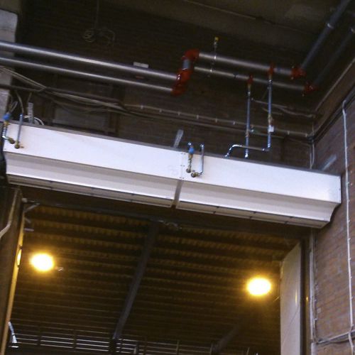 Barriera d'aria a pavimento - MAXWELL - airtecnics - da soffitto / industriale / professionale