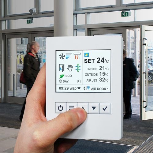 Regolatore per sistema di ventilazione per sistema di ventilazione - CLEVER  - airtecnics - a muro / professionale