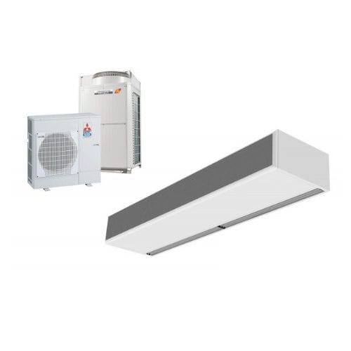 Barriera d'aria a soffitto - ECM 1000 DX8-ME - airtecnics - professionale