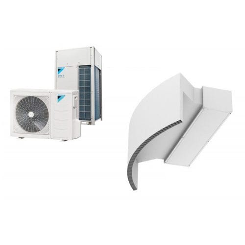 Barriera d'aria da soffitto - ROTO ECG 1000 DX10-DA	 - airtecnics - professionale / per porta girevole