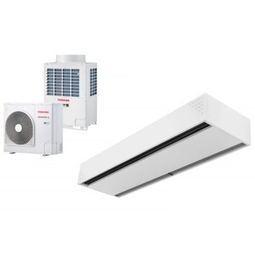 Barriera d'aria da soffitto - DAM ECM 1500 DX11-TO	 - airtecnics - industriale / professionale