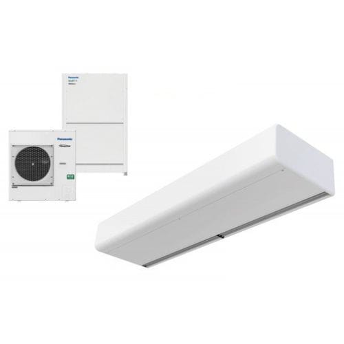 Barriera d'aria da soffitto - SMART ECM 1500 DX11-PA	 - airtecnics - industriale / professionale / nascosta