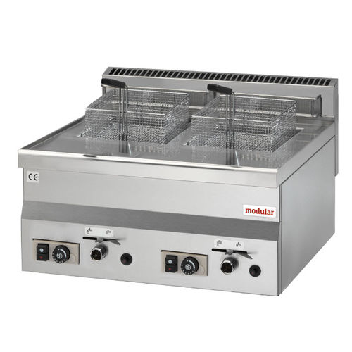 Friggitrice a gas - FU 60/60 FRG - MODULAR PROFESSIONAL - professionale / da appoggio