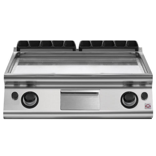 Piastra di cottura a gas - EM 70/80 FTGS-T - MODULAR PROFESSIONAL - professionale