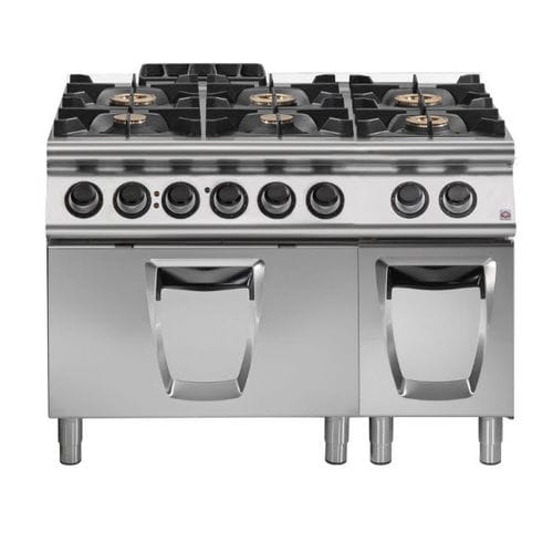 Blocco cottura a gas - EM 70/120 CFGE - MODULAR PROFESSIONAL - elettrico / professionale / 6 fuochi