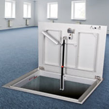 Botola per pavimento - WAPT - RECESSED COVER - Gorter - par pavimento piastrellato / quadrata / rettangolare