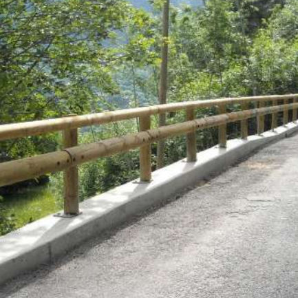 Corrimano per guardrail - G2M - Rondino - in legno