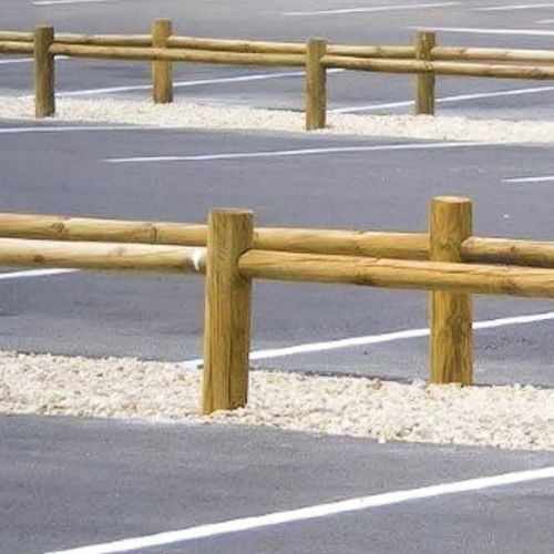 Recinzione a sbarre - CYLINDRIQUE 1 LISSE  - Rondino - per spazio pubblico / per spazi verdi / per strade