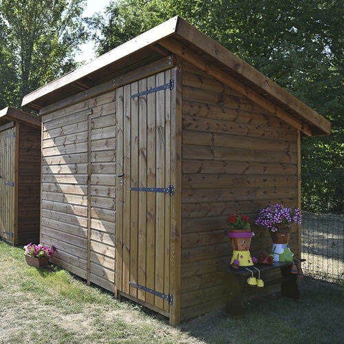 Capanno per giardino in legno - 650 011 - Rondino - classico / per uso residenziale