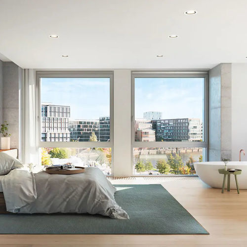 Sistema di ventilazione centralizzato - VENTOFRAME ASONIC - Schüco - residenziale / professionale / per casa