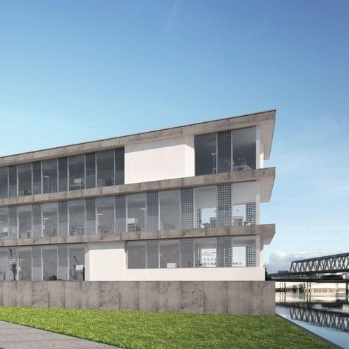Edificio prefabbricato - Schüco - per edificio