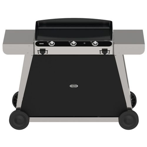 Barbecue a gas - CHAMBORD 75 - ENO PLANCHA - con rotelle / in acciaio / in acciaio inossidabile