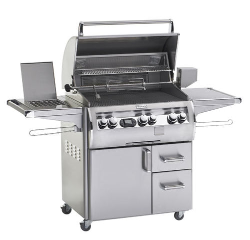 Barbecue a gas - ECHELON DIAMOND 660S - FIRE MAGIC - professionale / con rotelle / in acciaio inossidabile