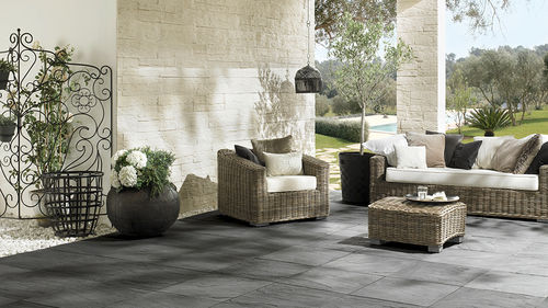 Lastra di paramento in pietra ricostituita - STONEWOOD BEAM - Klimex - per esterni / indoor / 100% riciclabile